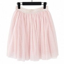 Miss Avenue Womens Tulle Skirt Size L Pink Ballet Fairycore Coquette Cottagecore