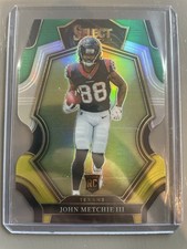 Panini 2022 Select Prizm Rookie Premier Level John Metchie III Texans #141
