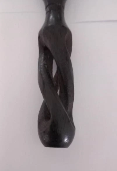 Ancienne grosse Loupe en Bois Napoléon III - Photo 3/4