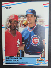 1988 Fleer - Super Stars, Ozzie Smith & Ryne Sandberg #628...Near Mint / Mint