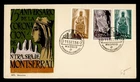 DR WHO 1956 SPAIN FDC MONTSERRAT CACHET COMBO M68140
