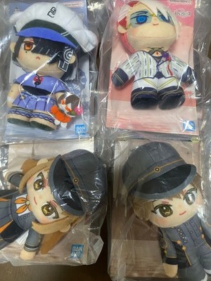 Fate Grand Order Plush Set D E F Prize 4 Piece Authentic Rare Collection