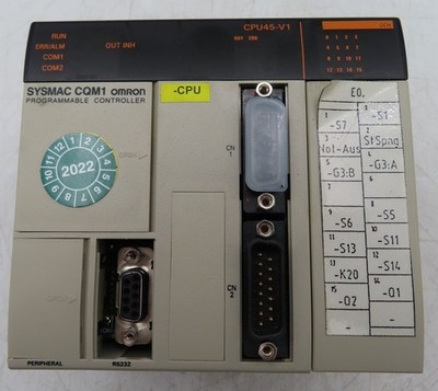 Omron CQM1-CPU45-EV1 SYSMAC CPU Unit