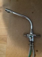 Frank D.V.P Nova CN 651 Kitchen Sink Mixer with Mini Filter Tap Chrome