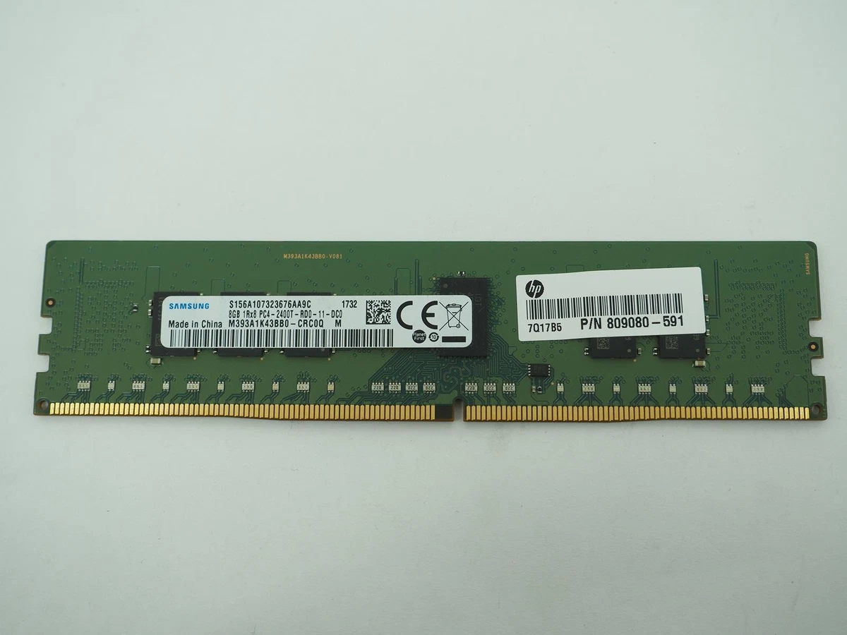 Samsung Network Server Memory (RAM) 8 GB Capacity per Module 1