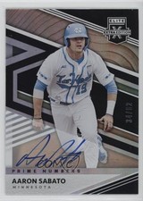 2020 Elite Extra Edition Prime Numbers B Signatures 34/62 Aaron Sabato Auto 10q9