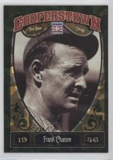 2013 Panini Cooperstown Collection Green Crystal Shard Frank Chance #10 HOF 18vn