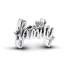 Family Charm for Bracelets and Necklaces Birthdays Jewelry Women's Bead Charms V