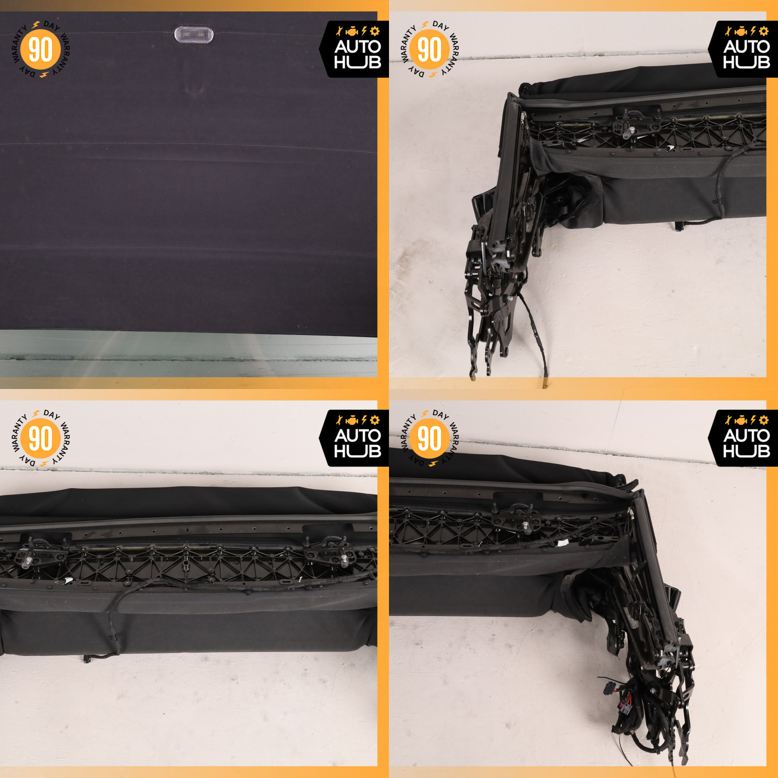 12-18 Bentley Continental GTC Convertible Soft Top Roof Black OEM 49k