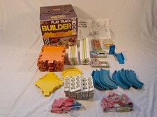 Retro Matchbox Play track builder Brown box PL-5 complete 1980 1980s