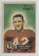 1955 Bowman Charlie Conerly Charley Conerly #16 z6d