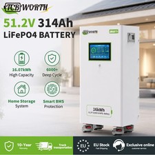 16kWh Batteriespeicher 48V PV Solar Stromspeicher Akku 314Ah LiFePO4 …