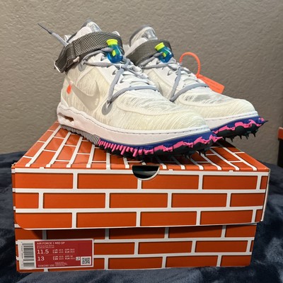 Size 11.5 - Nike Air Force 1 x Off-White White 2022