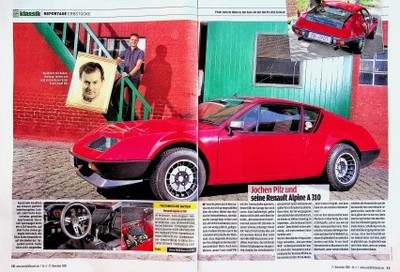 Auto Bild Klassik 04/2008 Renault Alpine A 310 mit 150PS in einer seltenen Vorst