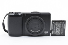 Ricoh GR III 1080p 24.2MP f/2.8 Compact Digital Camera - Black