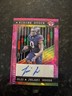 2022 Jelani Woods Leaf Rising Stock Auto /5 Colts Jets