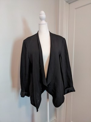 Vanessa Bruno Womens Linen, Silk Lined Blazer Size 42 European, 10 US