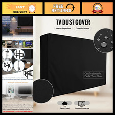 Heavy Duty 210D Waterproof Outdoor TV Cover - Weatherproof Enclosure for TVs