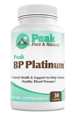 #ad Peak BP Platinum Peak Pure Natural Dietary Supplement 30 Capsules $44.99
