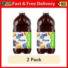 Great Value 100 Prune Juice, 64 fl oz 2 pack 