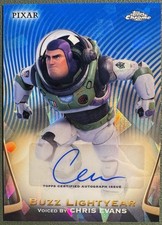 2025 Topps Chrome Disney Sapphire Chris Evans...