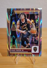 2023-24 Panini NBA Hoops Premium Stock Craig Porter Jr. #65 Seismic Prizm (RC)