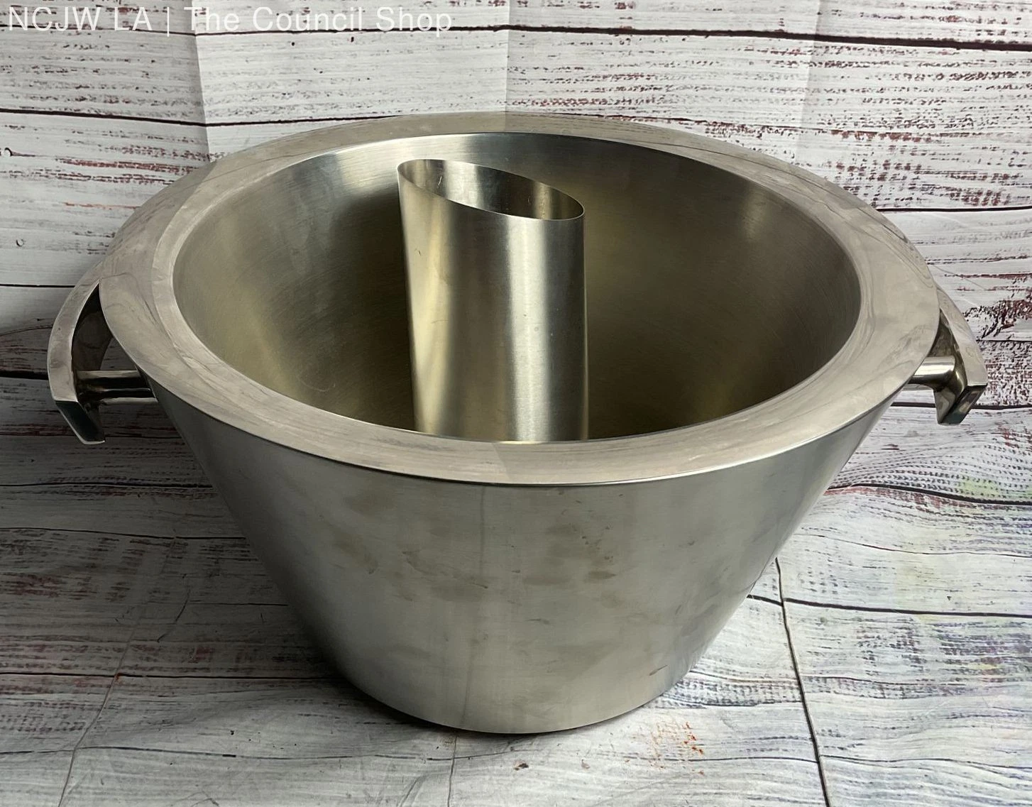 Frontgate 15" Beverage Tub Wine Champagne Insulated Stainless Steel