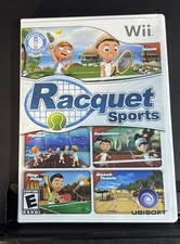 Racquet Sports (Nintendo Wii) Tennis Badminton Ping Pong - Completo quasi come nuovo