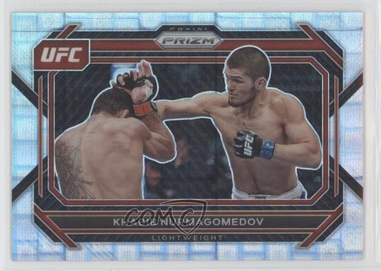 2023 Panini Prizm UFC Premium Box Set Prizm 92/99 Khabib Nurmagomedov #45 1fc7