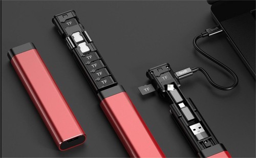 M8j516 Multi Function Smart Adapter Card Storage Data Cable Usb Box Multi Cable - Picture 3 of 16