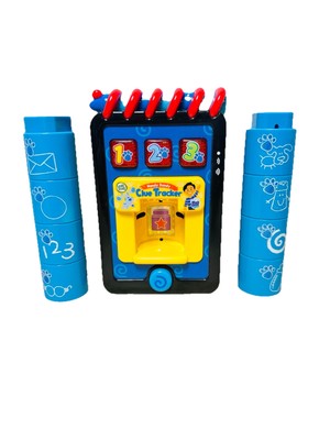 Blues Clues & You Handy Dandy Notebook Clue Tracker Lights Music Talks Leap Frog