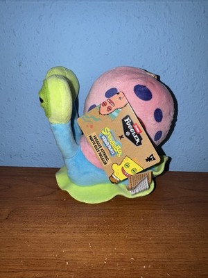   Zuru Fuggler x Spongebob Squarepants Keychain Plush Ring GARY THE PET SNAIL 