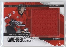 2013-14 ITG Heroes and Prospects Black Jersey /160 Chris Bigras #SSM-08 2a8