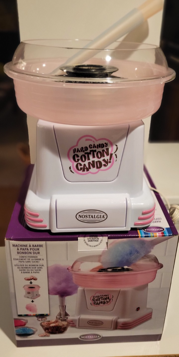 Nostalgia Electrics Hard Candy Cotton Candy Maker | eBay