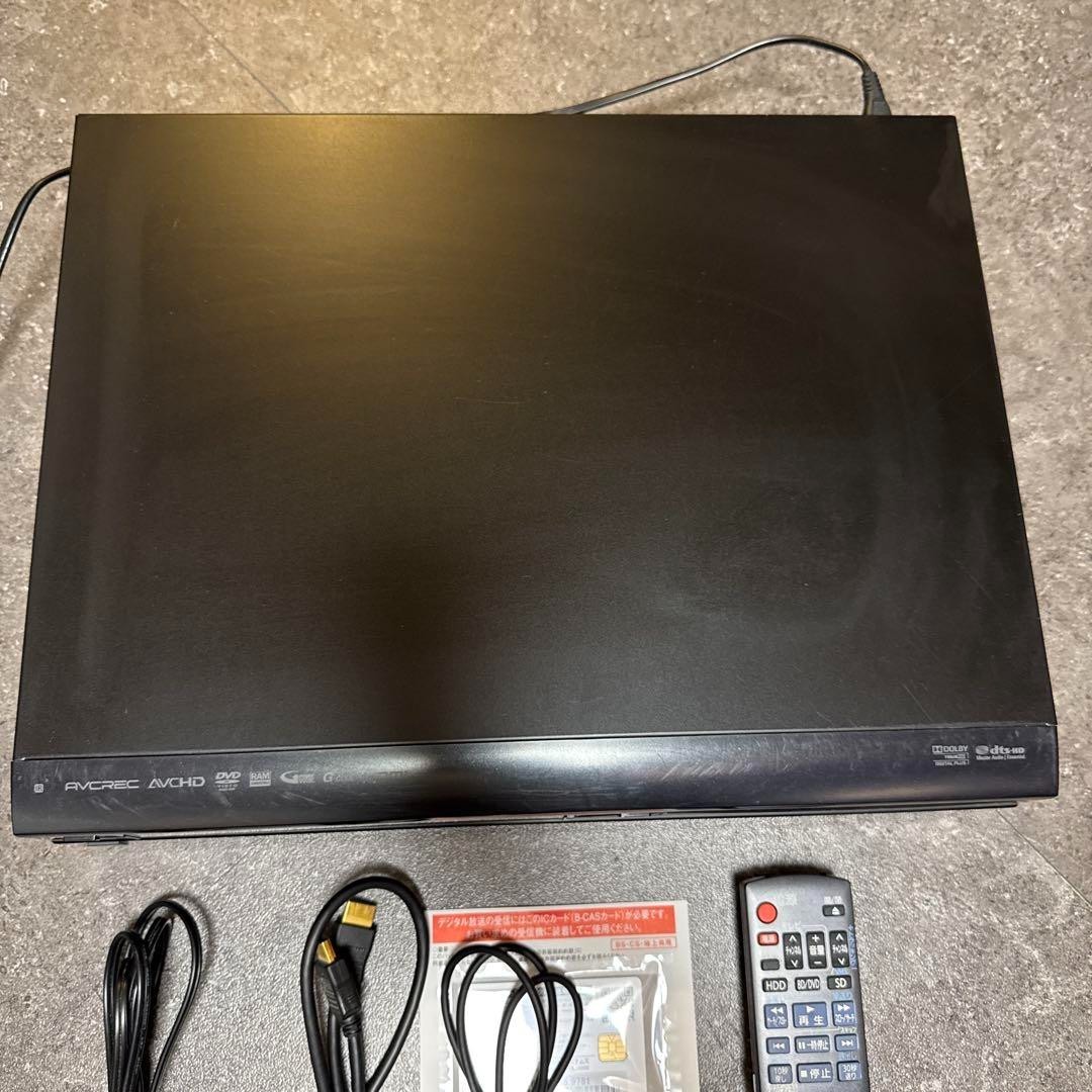 Panasonic DMR-BR670V BD/DVD/VHS/HDD Recorder All Function Tested