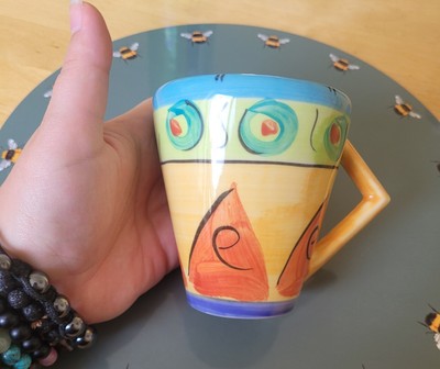 Abstract Mug English Country Pottery 