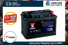 YUASA Car Battery YBX9096 12V 70Ah 760A B3 4 Years Warranty T1 Starter VRLA