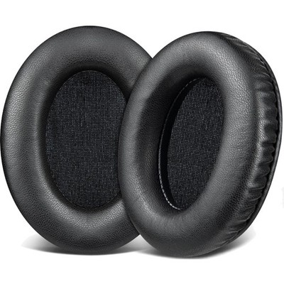 Ergonomische Lammfell Ersatz-Ohrpolster für HyperX Cloud und CloudX - Schwarz