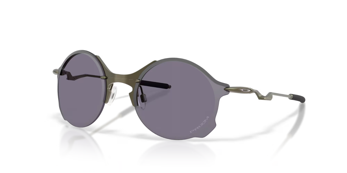 Oakley Sunglasses Tailend Ti OO6026-0156 Satin Carbon / PRIZM Grey