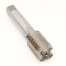1 1/4"-12 UNF Thread Tap Left Hand, HSS 1-1/4 x 12 Straight Fluted Machine Tap