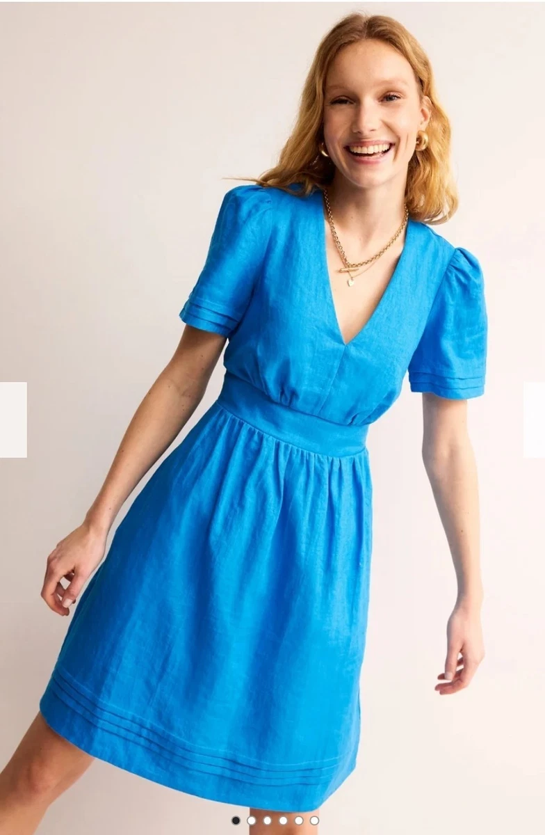Boden Linen Short Sleeve Regular Size Dresses for Women for sale | eBay