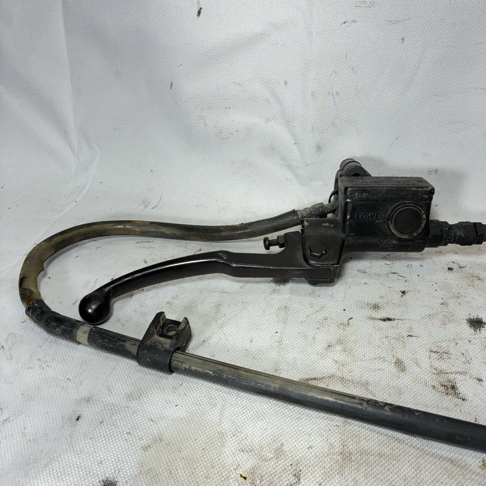 1985 85 rm 250 f front master cylinder Hose OEM assembly 59600-14500