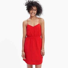 Madewell Silk Starview Cami Dress