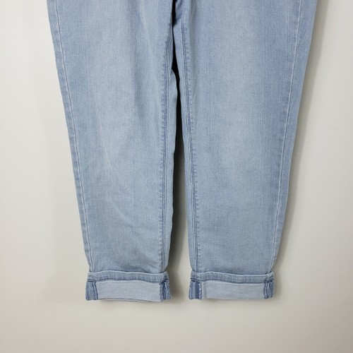 J Jill Cropped Jeans Damen Größe 6 Blau Helle Waschung Mid Rise Stretch Freizeit - Bild 4 von 11