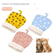 Thickened pocket type winter linen sleeping bag cat nest cat sleeping bag nest