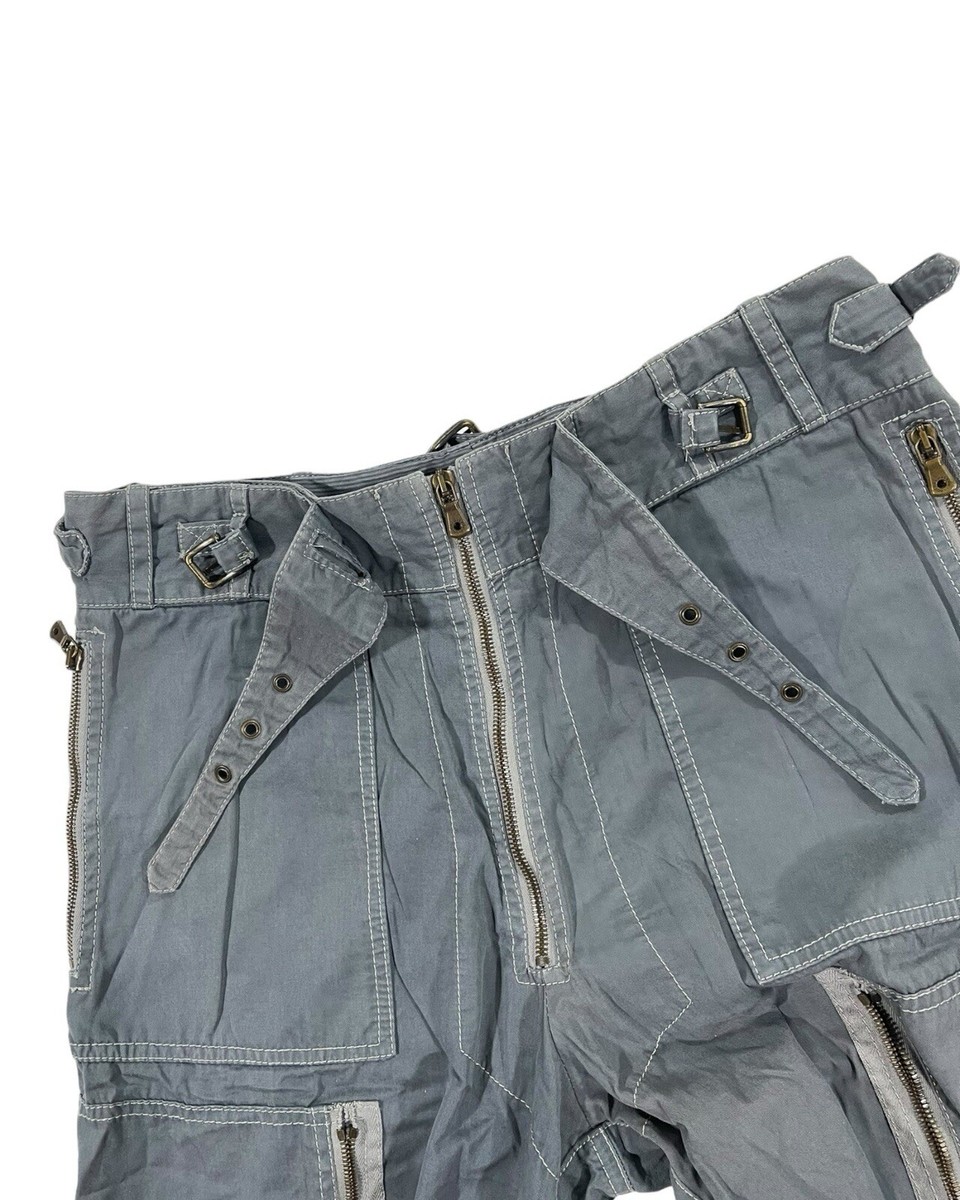 Dolce & Gabbana AW2003 Parachute Cargo Flight Pants Vintage 100