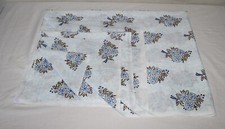 Multi Block Printed Cotton Fabric Indian Handmade Beautiful Fabric By Yard