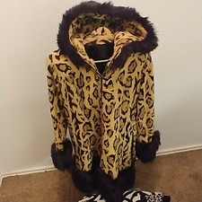 Vintage Leopard print coat