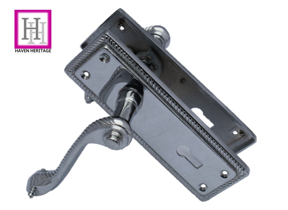 AGB Serratura SCIVOLA TRE Per Porta Scorrevole Bordo Tondo Con - Foto 9