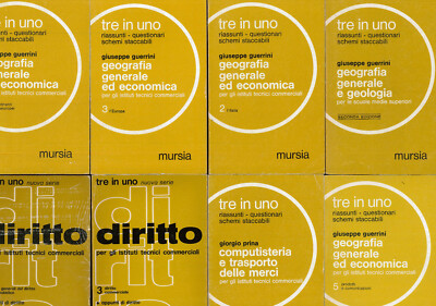 TRE IN UNO 26 TITOLI NUOVI MITICI STOCK LOTTO OFFERTA NUOVI D'EPOCA  